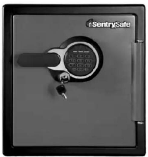 SentrySafe SFW123DSB - Fire-Safe® Owner's Manual - 1