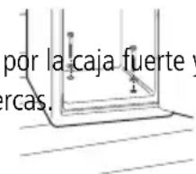 SentrySafe STW123GTC - Instrucciones de empernado (continuación) - 2