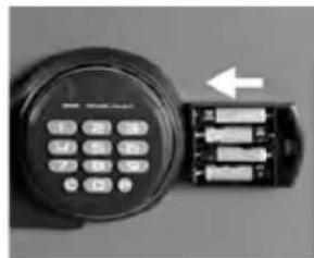SentrySafe SFW123DEB - Preparing your safe for first time use - 4