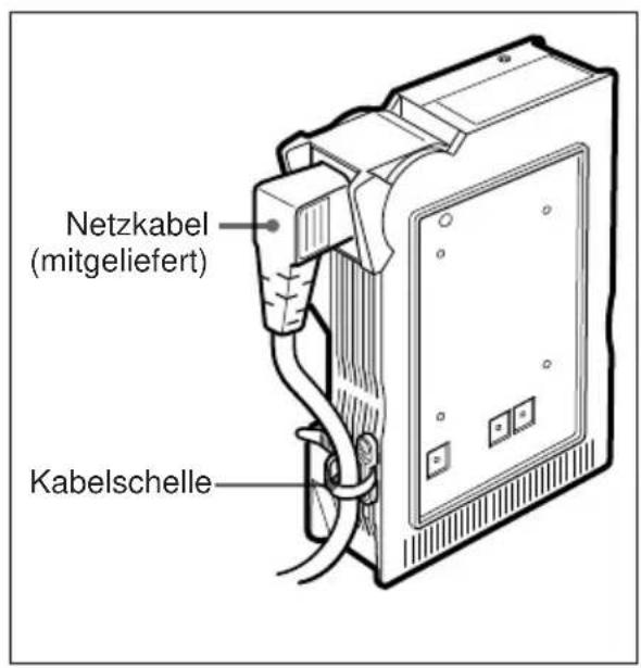 SONY AC-DN1 - Anschließen des Netzkabels - 1