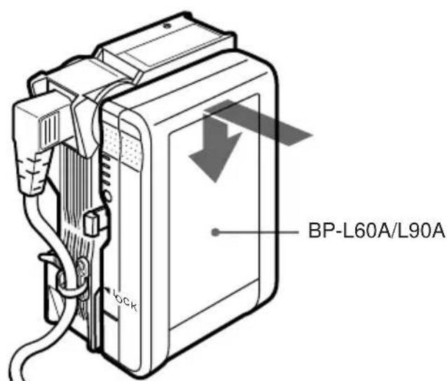 SONY AC-DN1 - To attach the BP-L60A/L90A Lithium-Ion Battery Pack - 2