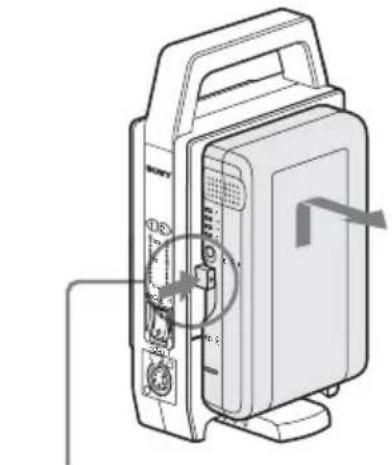 SONY BC-L70 - Anbringen von Akkus - 2