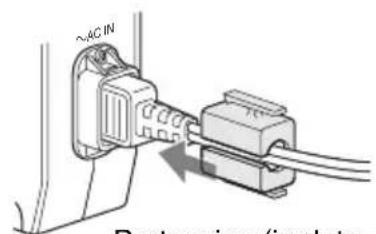 SONY BC-L70 - ⑩Cavità portaspina - 1