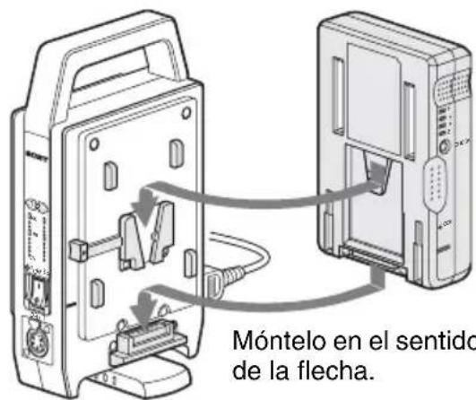 SONY BC-L70 - Montaje de los paquetes de baterías - 1
