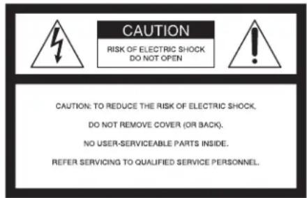SONY BC-L500 - WARNING - 1
