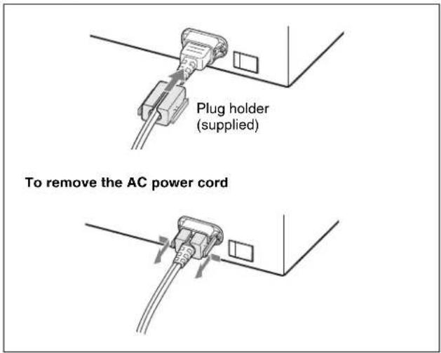 SONY BC-L500 - Plug holder receptacle - 1