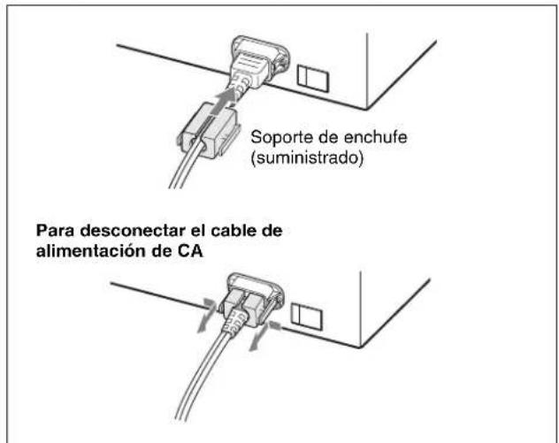 SONY BC-L500 - 7Receptáculo del soporte de enchufe - 1