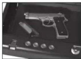 SentrySafe QAP2BLX - Cómo abrir su caja fuerte - 2