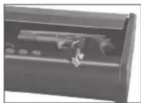 SentrySafe QAP2BLX - Locking your safe - 1