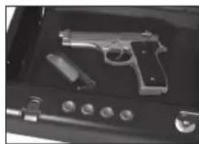 SentrySafe QAP2BLX - Unlocking your safe - 2