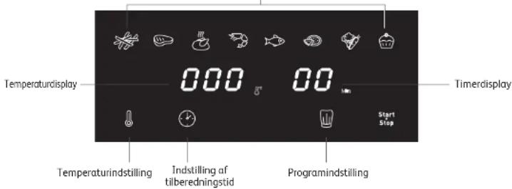 MOULINEX Easy Fry Mega EY855D - BRUGERFLADE - 1