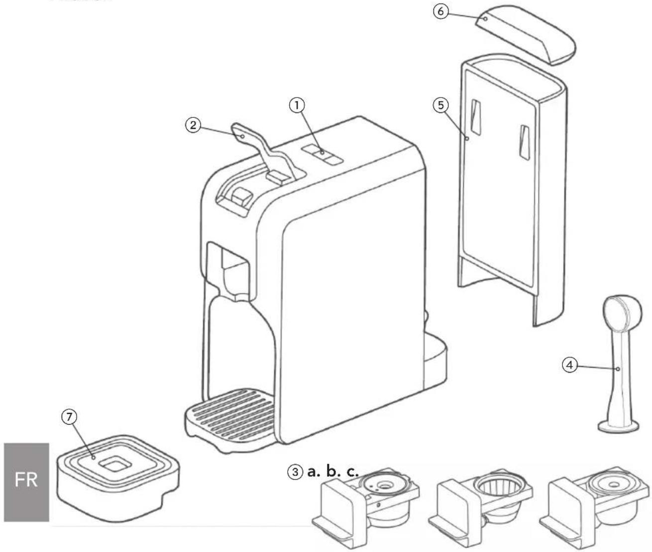 WILFA Volo Capsule Mini MMA1T-TC15 - APERÇU DU PRODUIT - 1