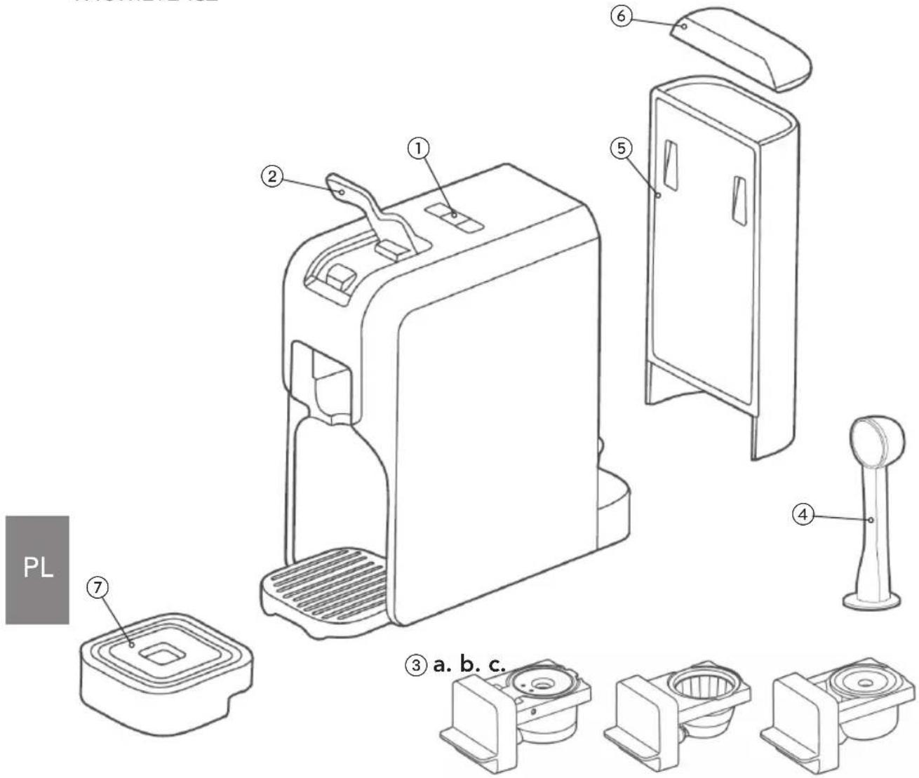 WILFA Volo Capsule Mini MMA1T-TC15 - OPIS OGÓLNY PRODUKTU - 1