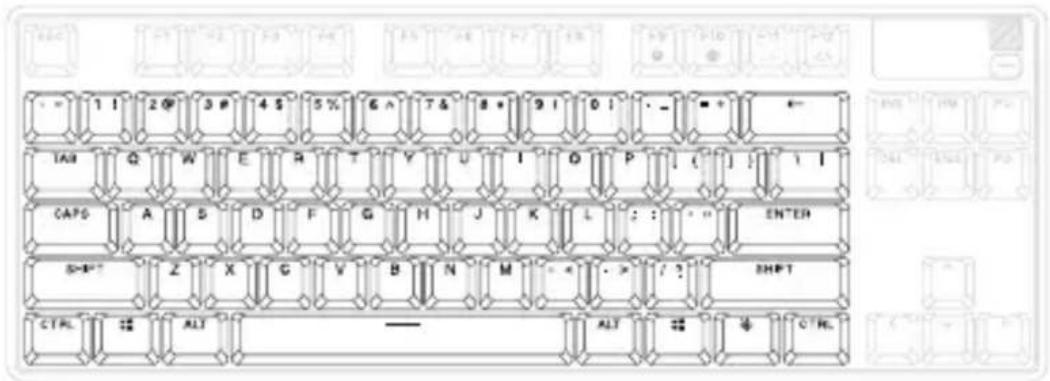 STEELSERIES Apex Pro TKL Wireless Gen 3 - SWAPPABLE KEYCAPS - 2