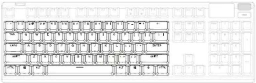 STEELSERIES Apex Pro Gen 3 - SWAPPABLE KEYCAPS - 2