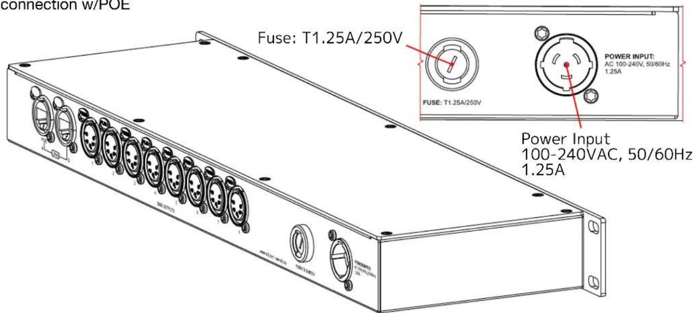 Adj NET 8 - PROTECTION CLASS 1 - FIXTURE MUST BE PROPERLY GROUNDED - 7