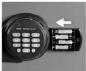 SentrySafe SFW123DUB - Preparing your safe for first time use - 2