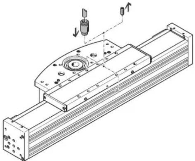 Festo ELCC-TB-KF-60-600-0H-P0-CR - Raccordement de l'air de barrage ou de l'unité de blocage - 2