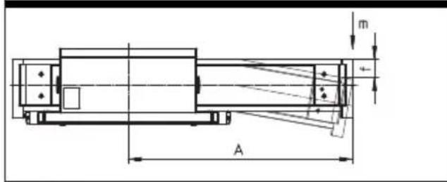 Festo ELCC-TB-KF-60-600-0H-P0-CR - Courbes caractéristiques, flèche - 1
