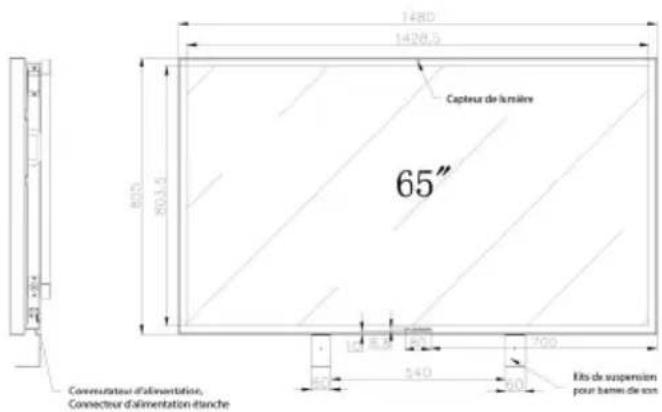 Furrion FUDI55SSA - Dessins des dimensions - 6