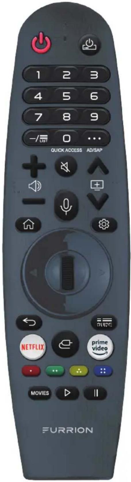 Furrion FUDI55SSA - WebOS Voice Remote Control - 1