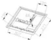 Furrion FUDI55SSA - Dessins des dimensions - 1