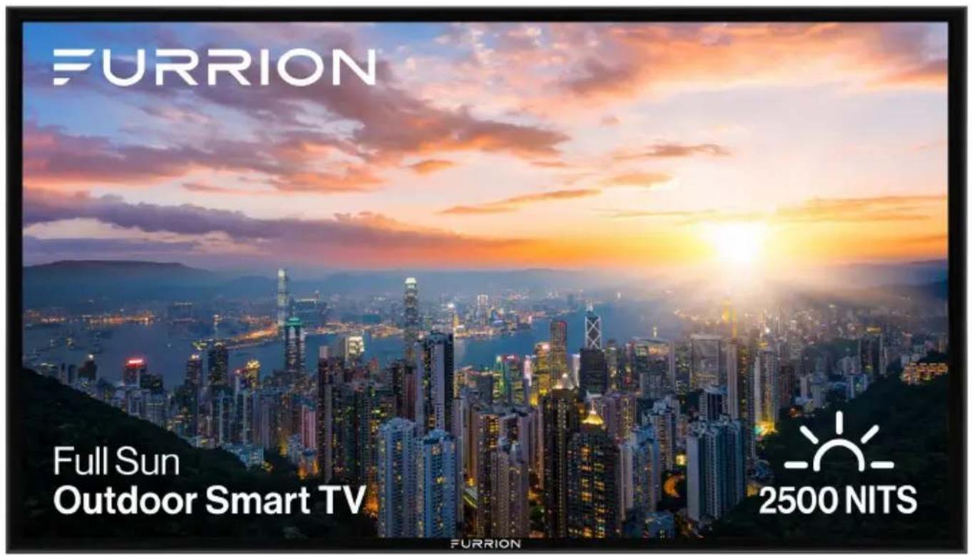 Furrion FUDI55SSA - TÉLÉVISION INTELLIGENTE D'EXTÉRIEUR LED 4K UHD SÉRIE PRO DE FULL-SUN POUR LES ESPACES COMMERCIAUX ET RÉSIDENTIELS - 55 PO/65 PO/75 PO - 1