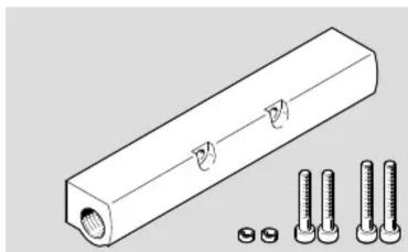 Festo DADP-DGC-40-KF - Support d'amortisseur - 1