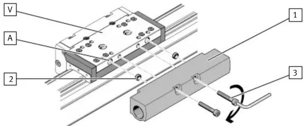 Festo DADP-DGC-40-KF - Montage - 2