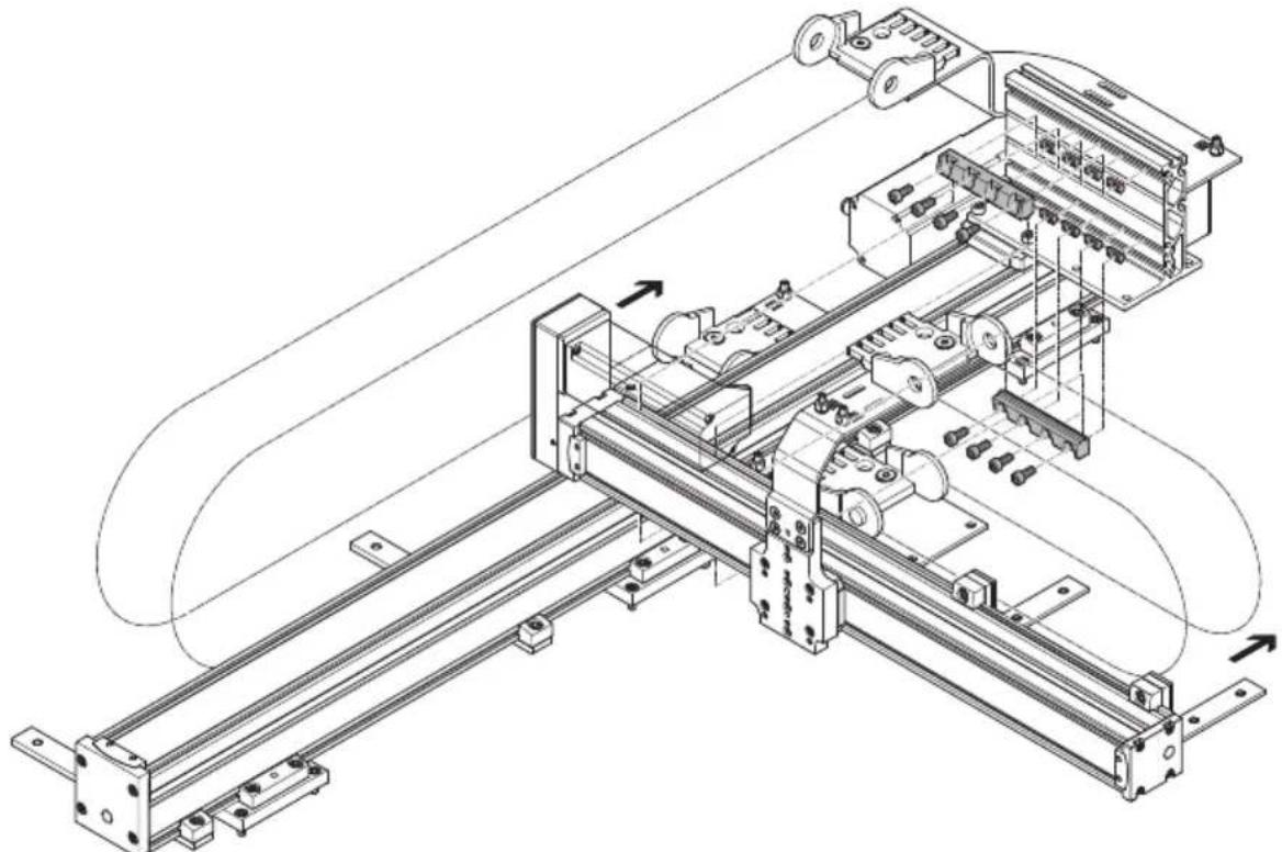 Festo YXCA-2-B - Montage du module Y - 2