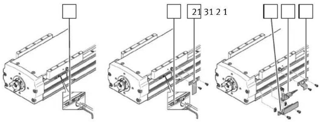 Festo ELGT-BS-90-200-10P - Fixation du capteur - 1