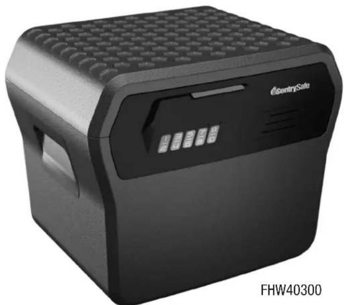 SentrySafe FHW40300 - Digital Chest and File Owner's Manual - 2