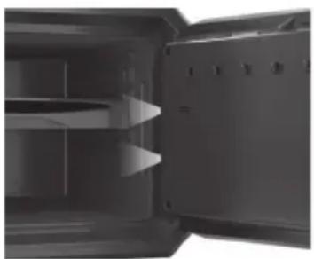 SentrySafe FPW082ES - Cómo usar la lámpara - 1