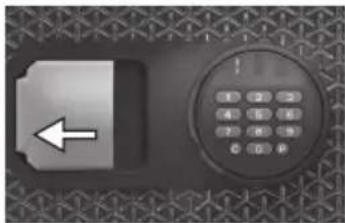 SentrySafe FPW082HSB - Cómo abrir su caja fuerte con el teclado electrónico - 2