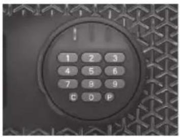 SentrySafe FPW082HSB - Cómo cerrar su caja fuerte con el disco de combinación - 2