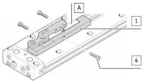 Festo DARD-L8-20-S - Positionner l'étrier - 2