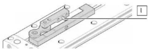 Festo DARD-L8-20-S - Trou pour la goupille de serrage (B) - 1