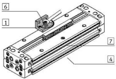 Festo DAMH-L8-40-PL-1 - Montage - 2
