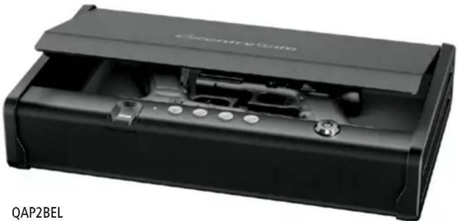 SentrySafe QAP2EL - XL Quick Access Pistol Safe Owner's Manual - 2