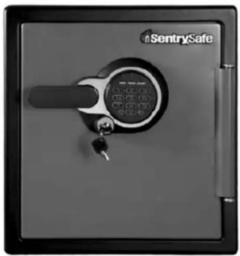 SentrySafe SFW205DPB - Fire-Safe® Owner's Manual - 1