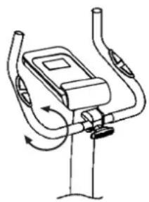 Christopeit AL 2 S - Handlebar adjustment - 1