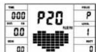 Christopeit AL 2 S - P17 - P19: Impuls programma's - 2