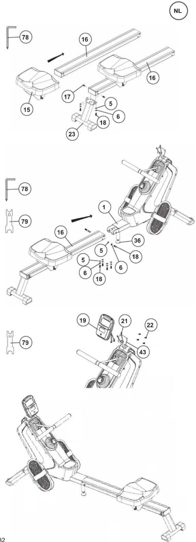 Christopeit RW 1000 - CONTROLE - 1