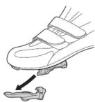 SHIMANO PD-R7000 - ■ Comment les engager - 1