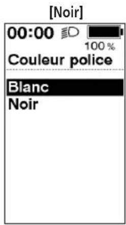 SHIMANO SW-E8000-L - [Couleur police] Réglage de la couleur de police (SC-E6010/SC-E6100/SC-E7000) - 3