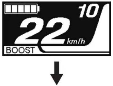 SHIMANO SW-E8000-L - Accès au menu de réglage - 2