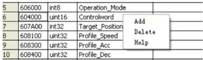 Festo CMMB-AS-07 - Objects (ajouter, supprimer, aide) - 1