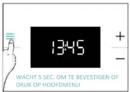 CANDY CA6 NP3T2HTW - KLOK INSTELLEN - 3