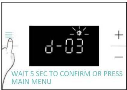 CANDY CA6 NP3T2HTW - DISPLAY BRIGHTNESS - 3