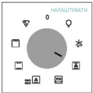 CANDY CA6 NP3T2HTW - НАЛАШТУВАТИ ПРОГРАМУ ПРИГОТУВАННЯ - 1